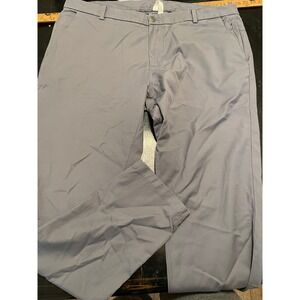 Lululemon Commission Slim Fit Pant Mens 40 Grey Cotton Blend Chino Trouser